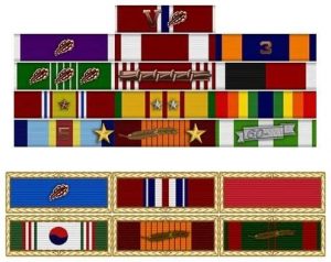 John Keene Medal Rack Army 300x238