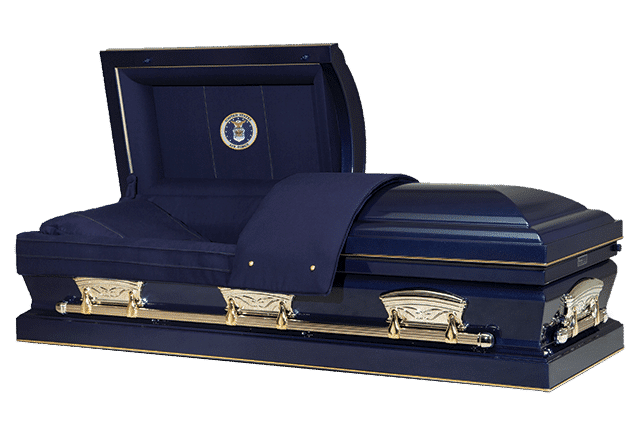 funeral home and cremations clearwater fl affordable funerals 000007 casket blue airforce