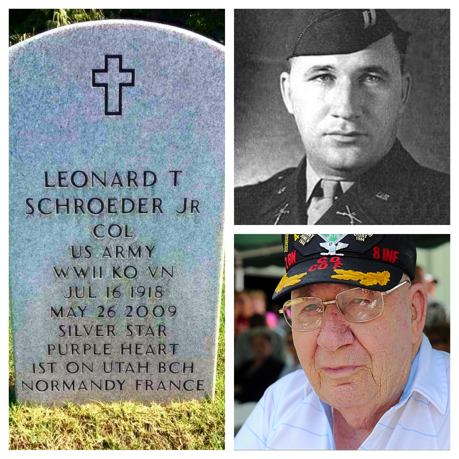 Funeral Home Blog Remembers Col Schroeder First to Normandy on D Day 000103 Colonel