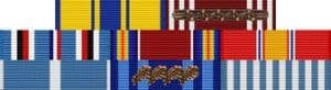 Joseph Hewitt Medal Rack Air Force 300x82