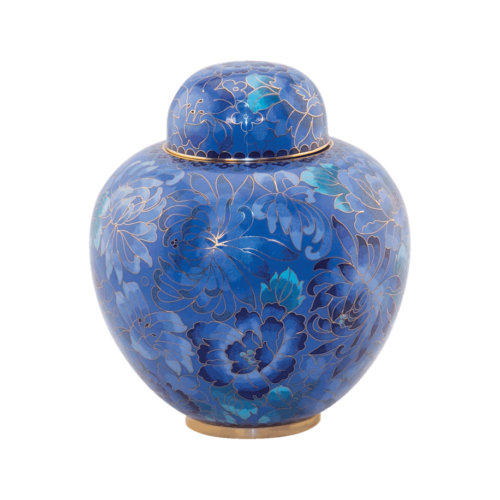 Blue Sapphire Cloisonne