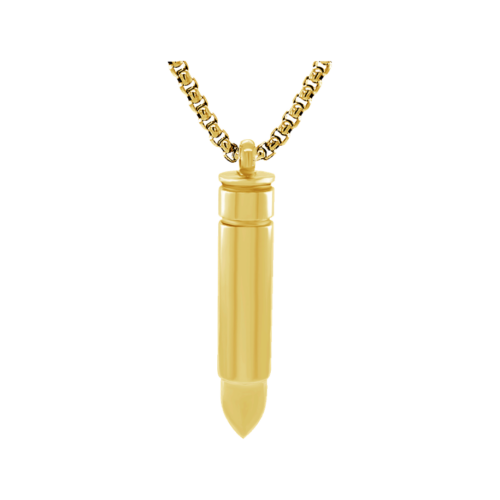 Bullet Style Gold Plated