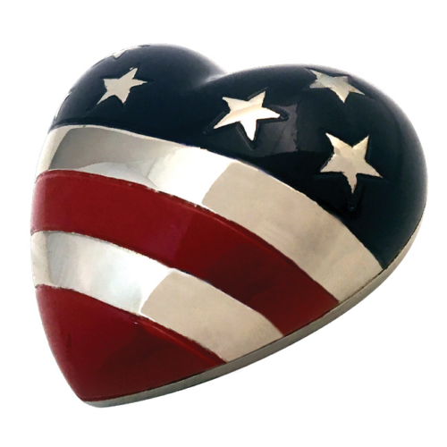 Stars & Stripes Heart Keepsake