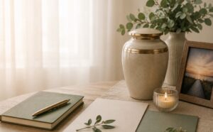 Cremation services in Palm Harbor, FL with a peaceful memorial setting